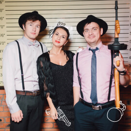 Новогодний корпоратив в Нижневартовске.