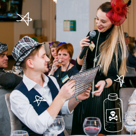 Новогодний корпоратив в Нижневартовске.